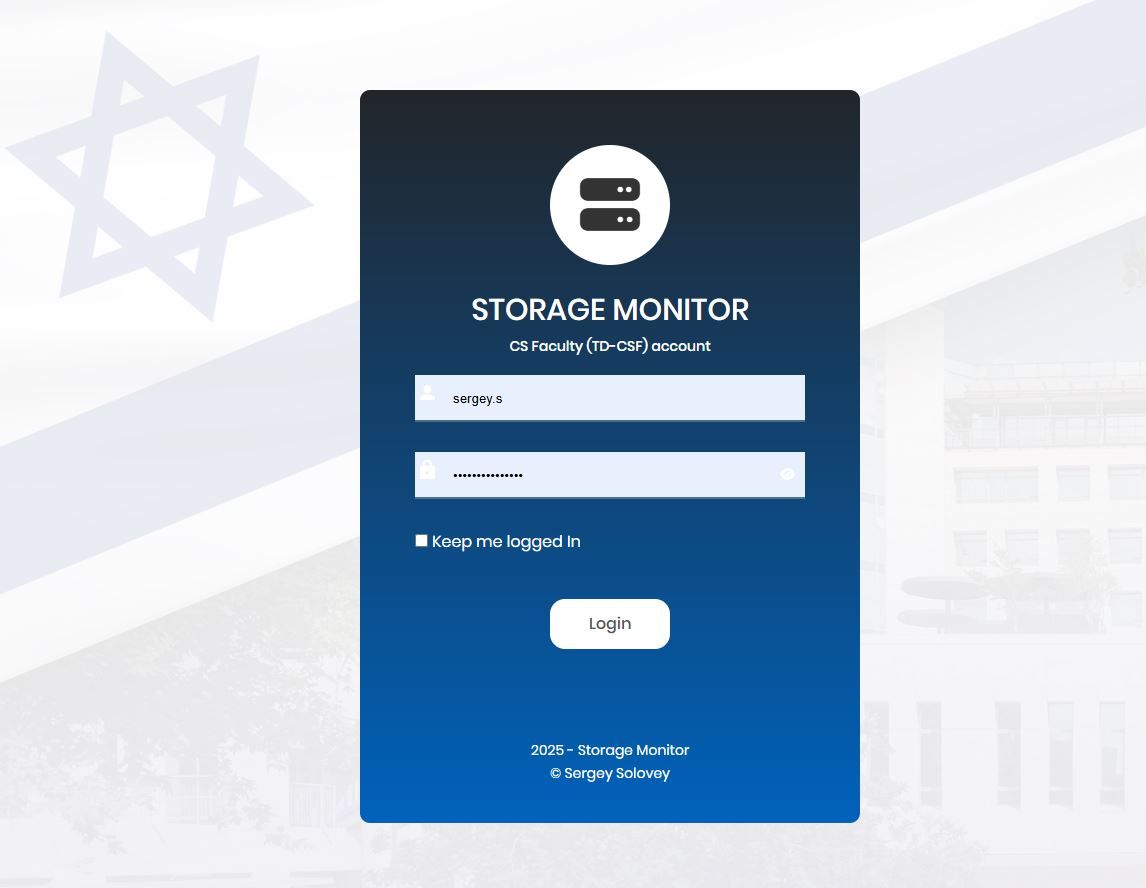 Storage Monitor